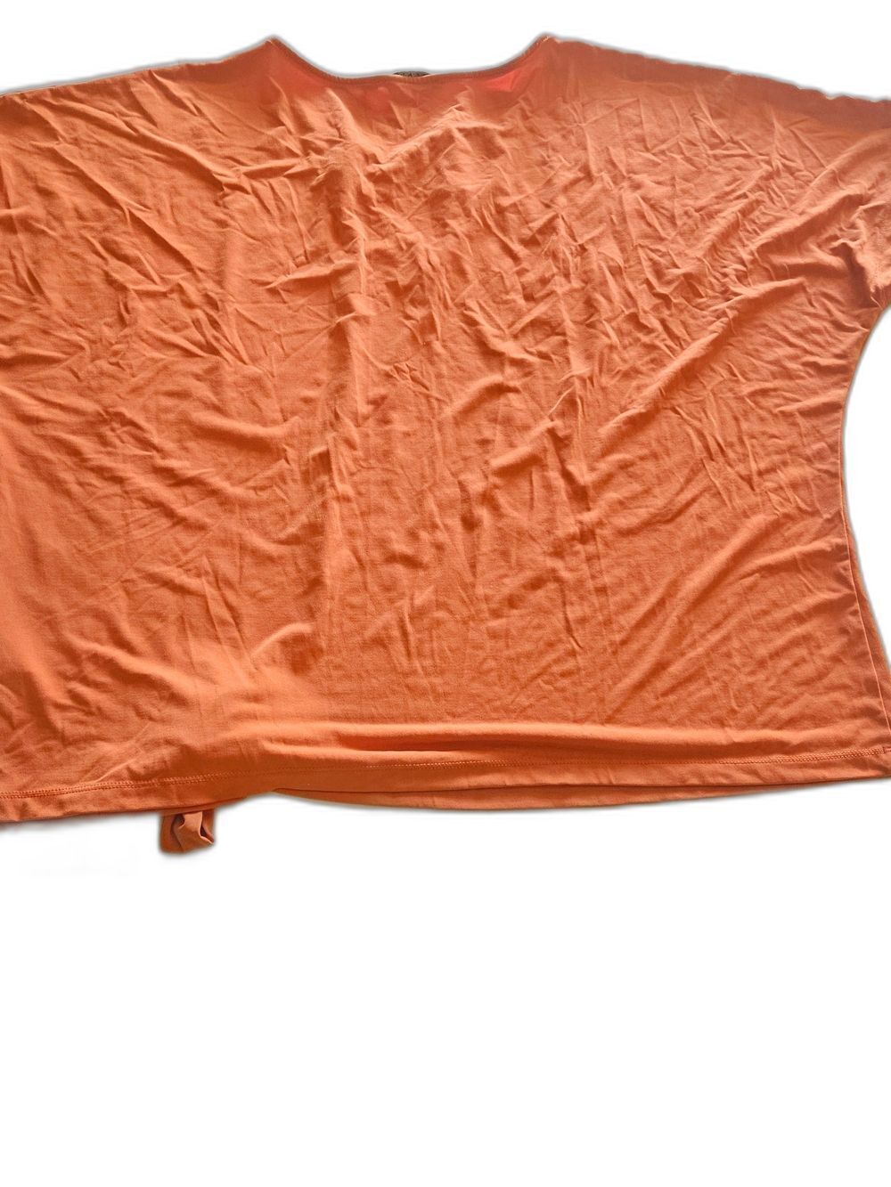 IMANI Rust colored blouse Sz 1x - Picture 4 of 5